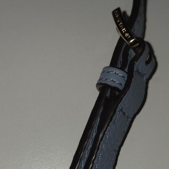 Michael Kors Light Blue Leather Bucket Bag - Picture 8 of 11